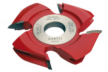 Lamello Minispot-Fräser, HW, 100 x 15 mm, Z4 für Doppelflicke Grösse 22