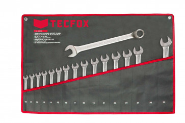 TECFOX Gabelringschlüsselsatz 16-teilig