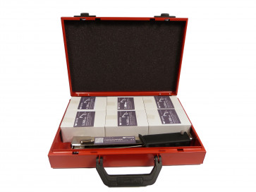 TECFOX Hammertackerset im Koffer für Klammern 6-10 mm