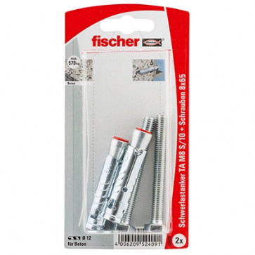 fischer Schwerlastanker TA M8 S/10 K (2), 5 Stück
