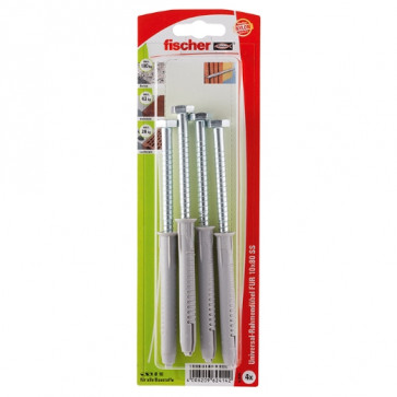 fischer Langschaftdübel SXRL 10x80 FUS K (4), 5 Stück