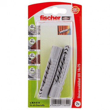 fischer Universaldübel UX 14x75 K (2), 5 Stück
