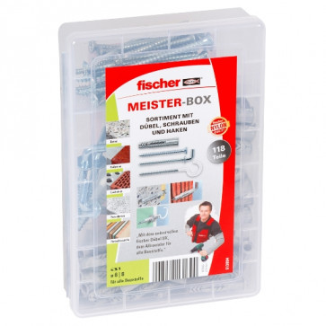 fischer Meister-Box UX + Schrauben + Haken (118)