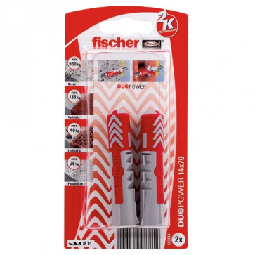 fischer DUOPOWER 14x70 K (2), 5 Stück