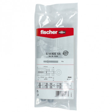fischer Dübel S 14 ROE 135 B (4), 10 Stück