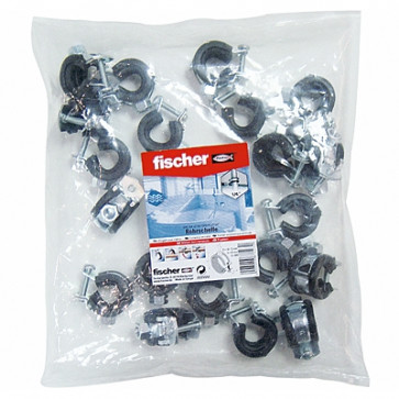 fischer Gelenkrohrschelle FGRS Plus 1/2" B (20), 5 Stück