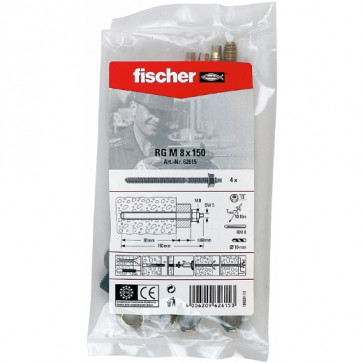 fischer Ankerstange RG M8x150 B (4), 5 Stück