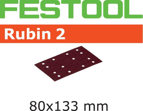 Festool Schleifstreifen STF 80X133 P100 RU2/50 Rubin 2-499049