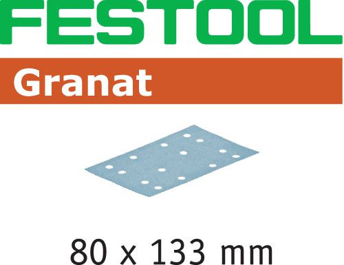 Festool Schleifstreifen Granat STF 80x133 P320 100 Stück 497125