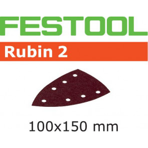 Festool Schleifblatt STF DELTA/7 P120 RU2/50 Rubin 2