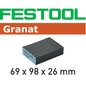 Festool Schleifblock 69x98x26 120 GR/6 Granat