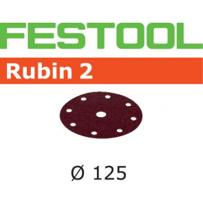 Festool Schleifscheibe STF D125/8 P120 RU2/50 Rubin 2