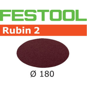 Festool Schleifscheibe STF D180/0 P180 RU2/50 Rubin 2