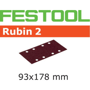 Festool Schleifstreifen STF 93X178/8 P40 RU2/50 Rubin 2