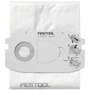 Festool SELFCLEAN Filtersack SC FIS-CT MINI/5