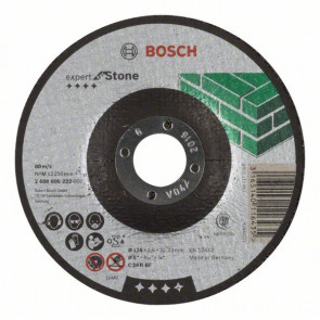 Bosch Trennscheibe gekröpft Expert for Stone C 24 R BF, 125 mm, 22,23 mm, 2,5 mm, 25 Stück