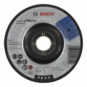 Bosch Schruppscheibe gekröpft Expert for Metal A 30 T BF, 125 mm, 22,23 mm, 6 mm, 10 Stück