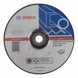 Bosch Schruppscheibe gekröpft Expert for Metal A 30 T BF, 230 mm, 22,23 mm, 8 mm, 10 Stück