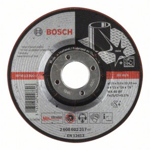 Bosch Schruppscheibe WA 46 BF, Halbflexibel, 115 mm, 22,23 mm, 3 mm, 10 Stück