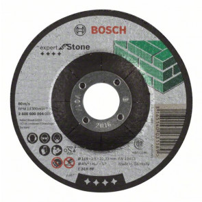 Bosch Trennscheibe gekröpft Expert for Stone C 24 R BF, 115 mm, 22,23 mm, 2,5 mm, 25 Stück