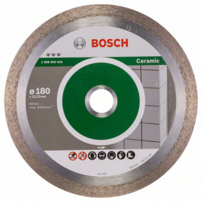 Bosch Diamanttrennscheibe Best for Ceramic, 180 x 22,23 x 2,2 x 10 mm