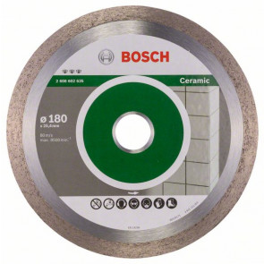 Bosch Diamanttrennscheibe Best for Ceramic, 180 x 25,40 x 2,2 x 10 mm
