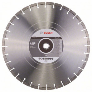 Bosch Diamanttrennscheibe Standard for Abrasive, 450 x 25,40 x 3,6 x 10 mm