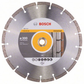 Bosch Diamanttrennscheibe Standard for Universal, 300 x 20,00/25,40 x 3,1 x 10 mm