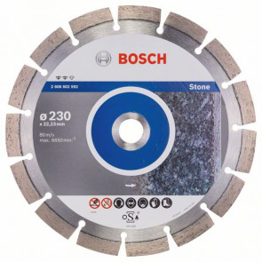 Bosch Diamanttrennscheibe Expert for Stone, 230 x 22,23 x 2,4 x 12 mm