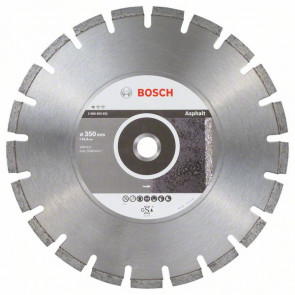 Bosch Diamanttrennscheibe Standard for Asphalt, 350 x 25,40 x 3,2 x 10 mm