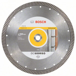 Bosch Diamanttrennscheibe Best for Universal Turbo, 300 x 20,00 x 3 x 15 mm