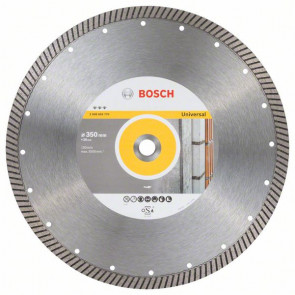 Bosch Diamanttrennscheibe Best for Universal Turbo, 350 x 20,00 x 3,2 x 12 mm