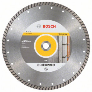 Bosch Diamanttrennscheibe Standard for Universal Turbo, 300 x 20,00 x 3 x 10 mm