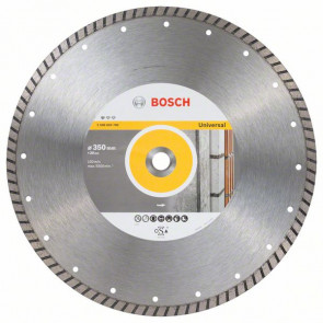 Bosch Diamanttrennscheibe Standard for Universal Turbo, 350 x 20,00 x 3 x 10 mm