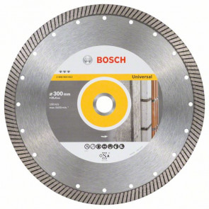 Bosch Diamanttrennscheibe Best for Universal Turbo, 300 x 25,40 x 3 x 15 mm