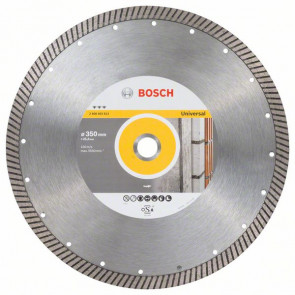 Bosch Diamanttrennscheibe Best for Universal Turbo, 350 x 25,40 x 3,2 x 15 mm