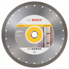 Bosch Diamanttrennscheibe Expert for Universal Turbo, 300 x 25,40 x 2,2 x 12 mm
