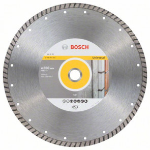 Bosch Diamanttrennscheibe Standard for Universal Turbo, 350 x 25,40 x 3 x 10 mm
