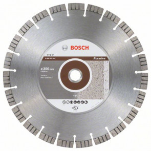 Bosch Diamanttrennscheibe Best for Abrasive, 350 x 25,40 x 3,2 x 15 mm