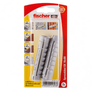 fischer Dübel SX 16x80 K (2), 5 Stück