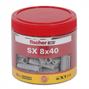 fischer Dübel SX 8x40 Dose (80)