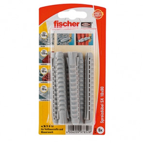fischer Dübel SX 10x80 K (6), 5 Stück