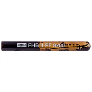 fischer Patrone FHB II-PF 8x60, 10 Stück
