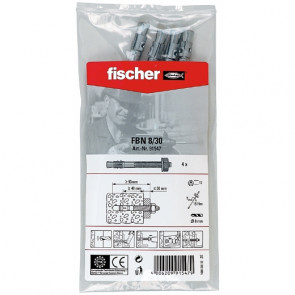 fischer Bolzenanker FBN II 8/30 B (4), 10 Stück