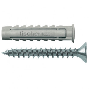 fischer Dübel SX 8x40 S/20, 50 Stück